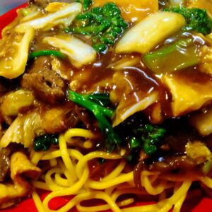 Frango Xadrez com Molho Acre Doce e Abacaxi Nº 18 - Yakisoba Jacareí